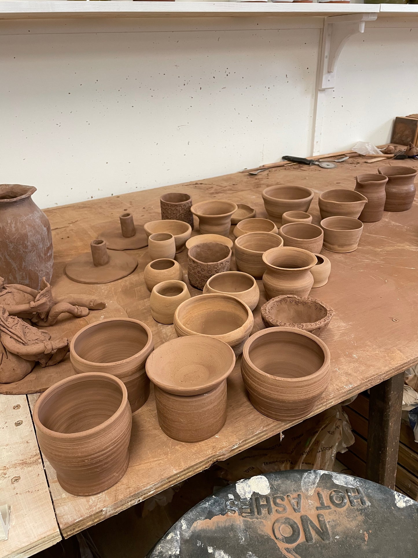 Hand thrown mug