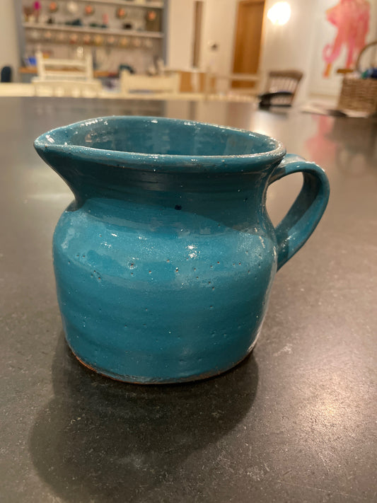 Hand thrown jug