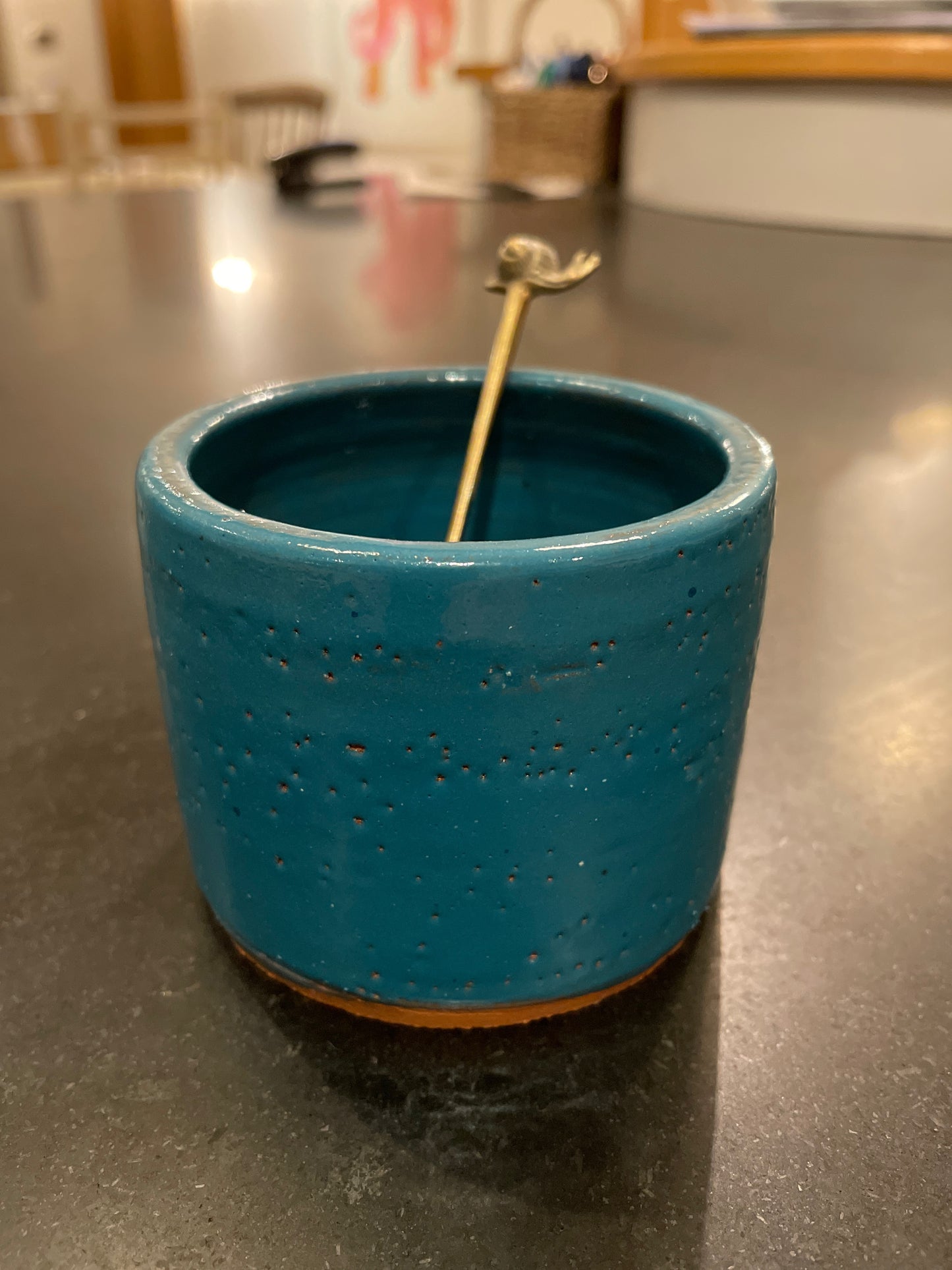 Hand thrown mug