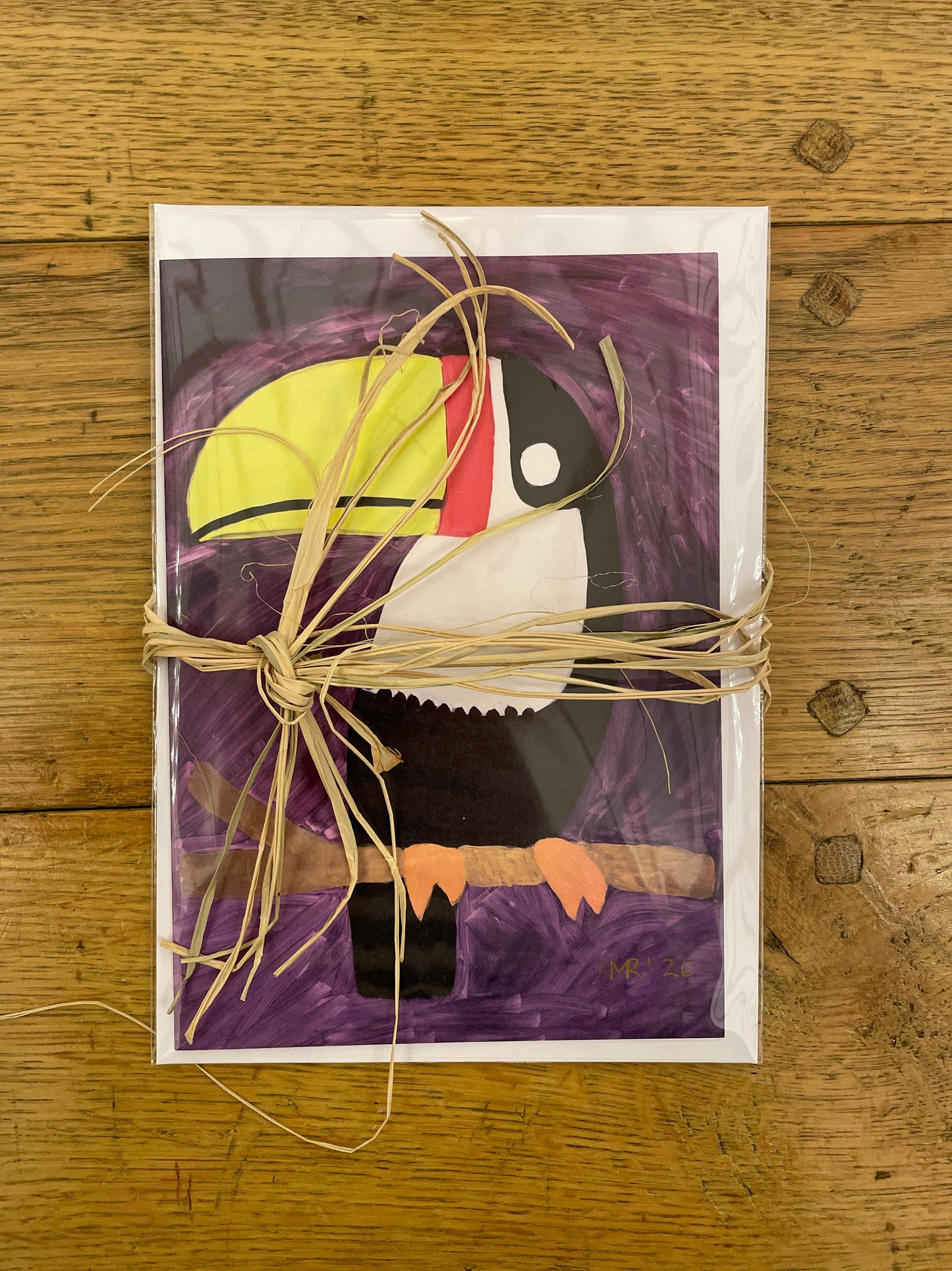 Toucan greeting card